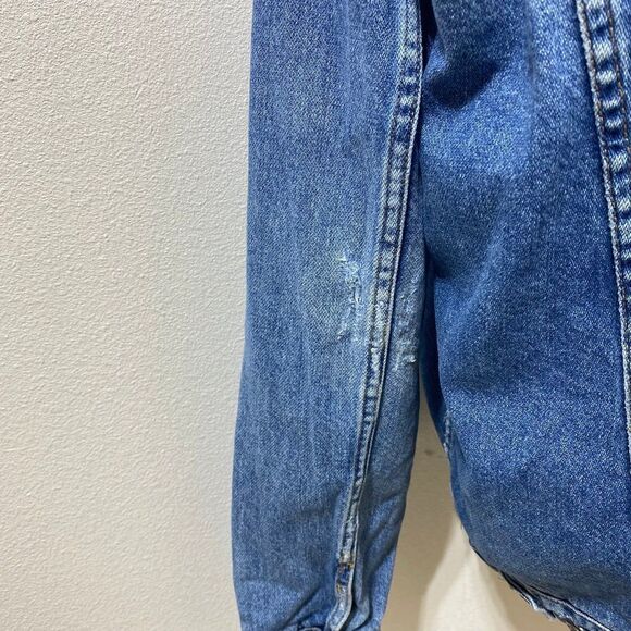 Free People Jacket Distressed "Southbank" Size Medium - Picture 6 of 8